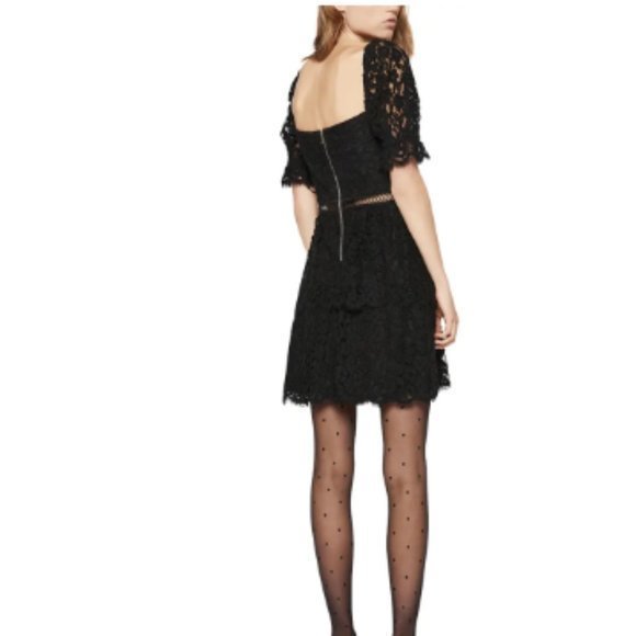BARDOT NWT Lace Minidress, Main, color, BLACK‎ sz 10 - Picture 2 of 7